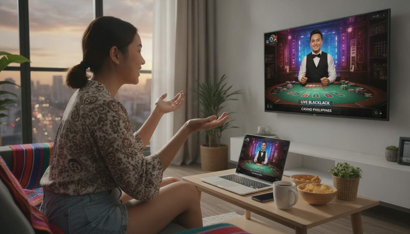 Live casino experience with dealers
